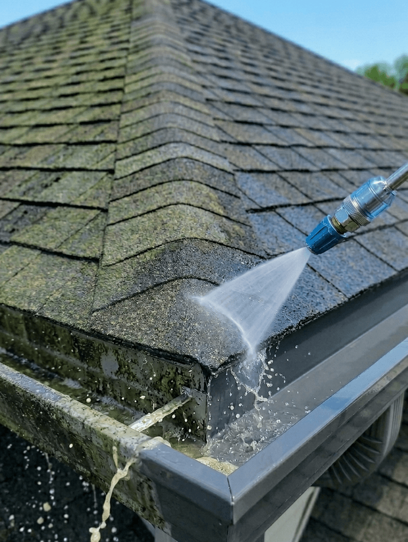 Gutter Cleaning & Brightening service in New Orleans