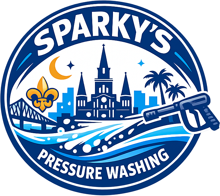 Sparky's Pressure Washing Logo